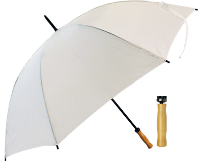 Budget Umbrella (All White)